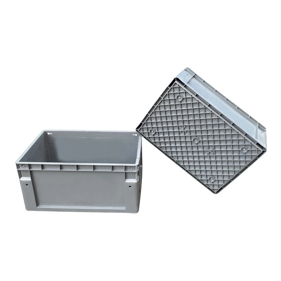 600*400*280mm AS/RS Warehouse Plastic Turnover Box factory